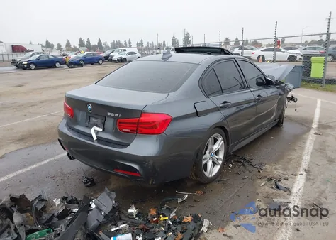 2016 BMW 328I из США, поврежденный, VIN WBA8E9G53GNT84425